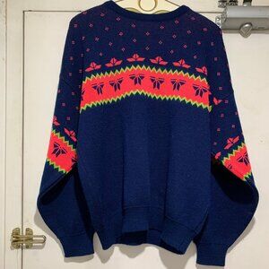 AARDVARK BY SKI TOPS KNIT WOOL SWEATERS SIZE L